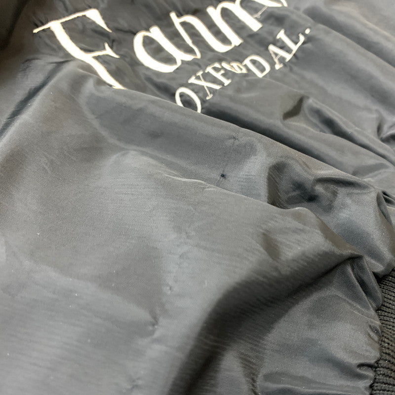 【現状渡し品】【メンズ】 PLAJAC プラジャック NYLON STADIUM JACKET ナイロン スタジアム ジャケット アウター スタジャン 145-260816-SH-19-hon サイズ:L カラー:ブラック 万代Net店