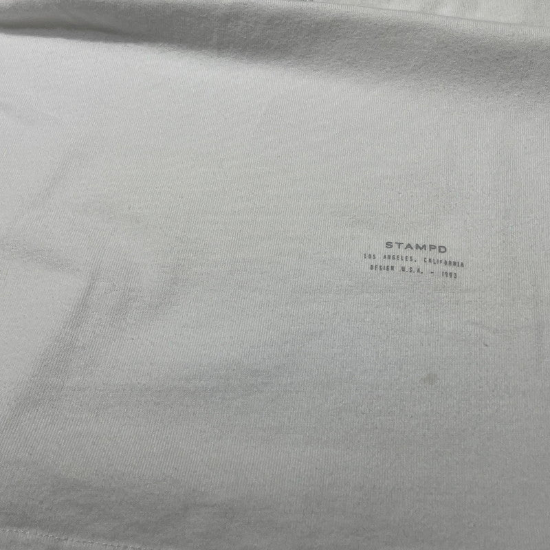 【中古品】【メンズ】 STAMPD スタンプド EMPTY WAVE RELAXED TEE エンプティ ウェーブ リラックス Tシャツ 半袖 トップス 142-260617-sa-09-tei サイズ:S カラー:ホワイト 万代Net店