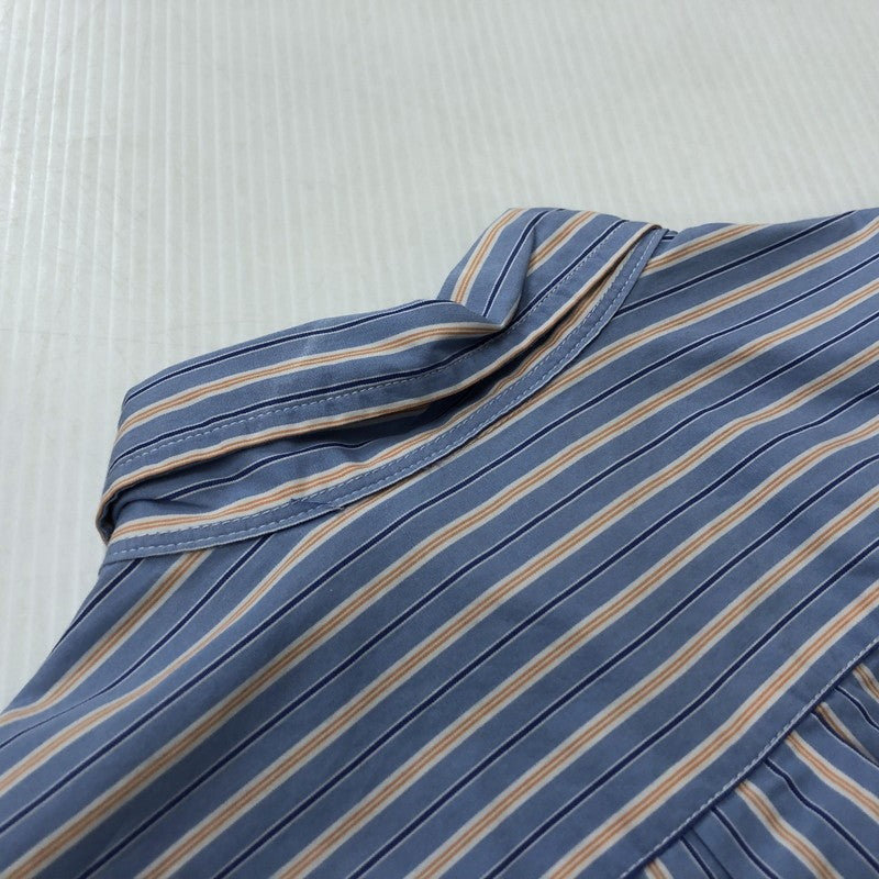 【中古品】【メンズ】 POLO RALPH LAUREN ポロ・ラルフローレン B.D. STRIPE SHIRT ボタンダウン ストライプ シャツ 長袖 トップス 147-260210-ko-10-tei サイズ:L カラー:ブルー 万代Net店