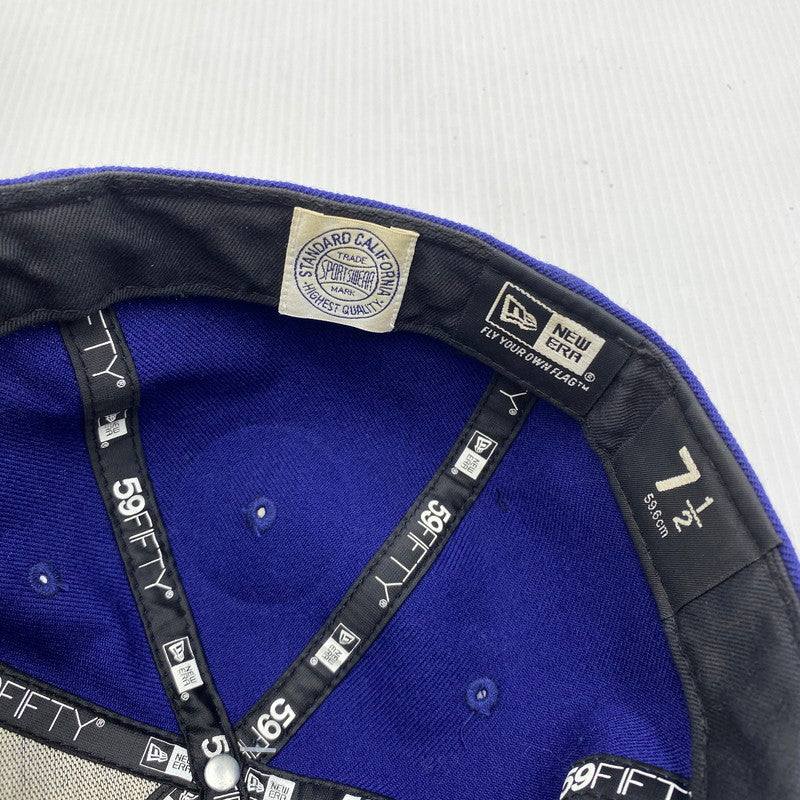 【中古品】【メンズ】 STANDARD CALIFORNIA スタンダードカリフォルニア × NEW ERA ニューエラ キャップ CAP 帽子 185-260801-nm-08-tei カラー:ブルー 万代Net店