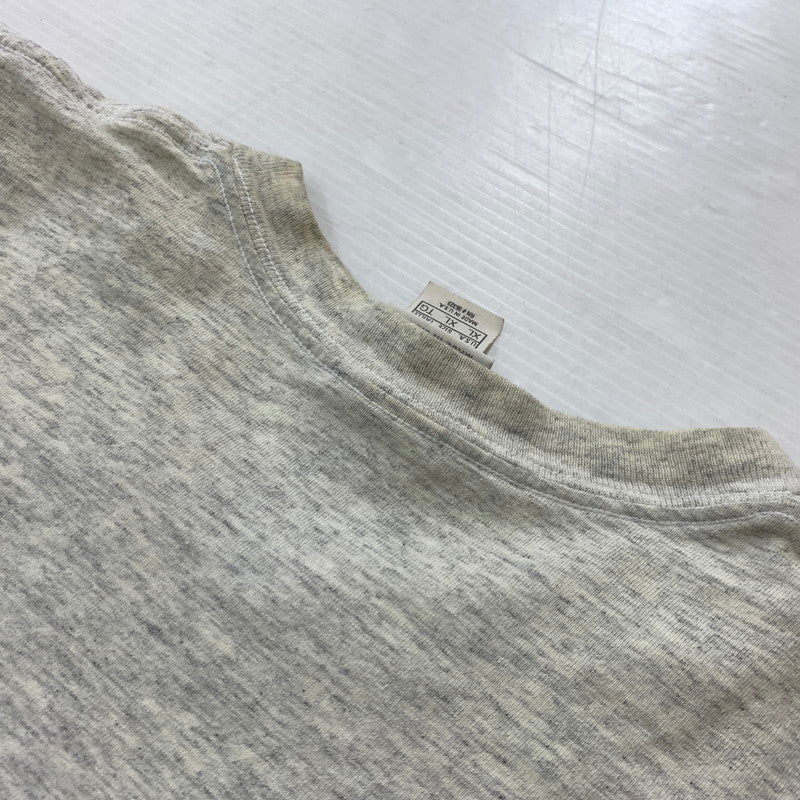 【現状渡し品】【メンズ】 90's HOOP HEROES S/S TEE 90年代 フープ ヒーローズ ショートスリーブ Tシャツ トップス 半袖 148-260209-ko-06-fuzh サイズ:XL カラー:グレー 万代Net店