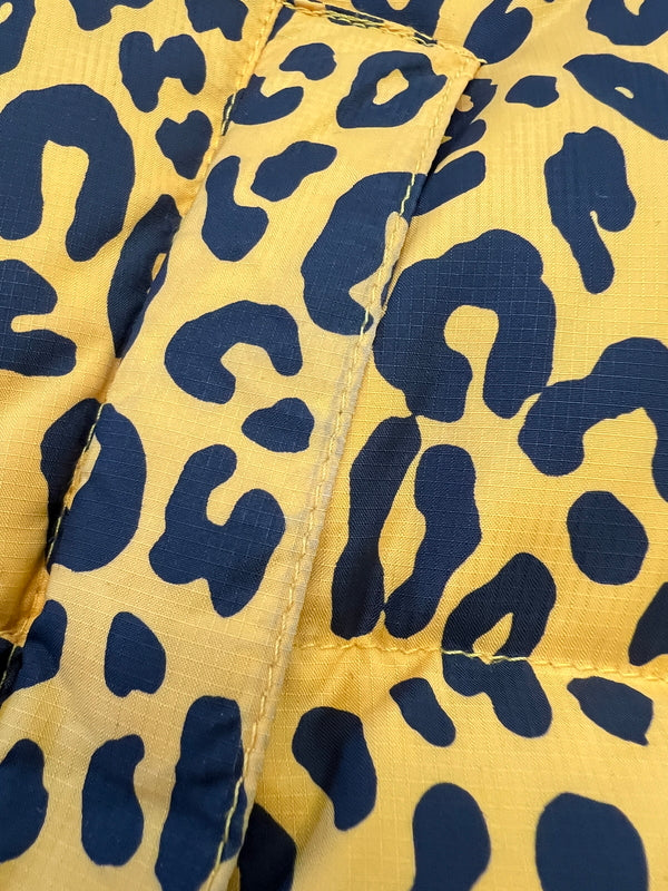 【中古品】【メンズ】 SUPREME シュプリーム × THE NORTH FACE ザノースフェイス 11AW LEOPARD NUPTSE JACKET レオパード ヌプシジャケット アウター 149-261002-AS-1-hon サイズ:M カラー:イエロー/レオパード 万代Net店