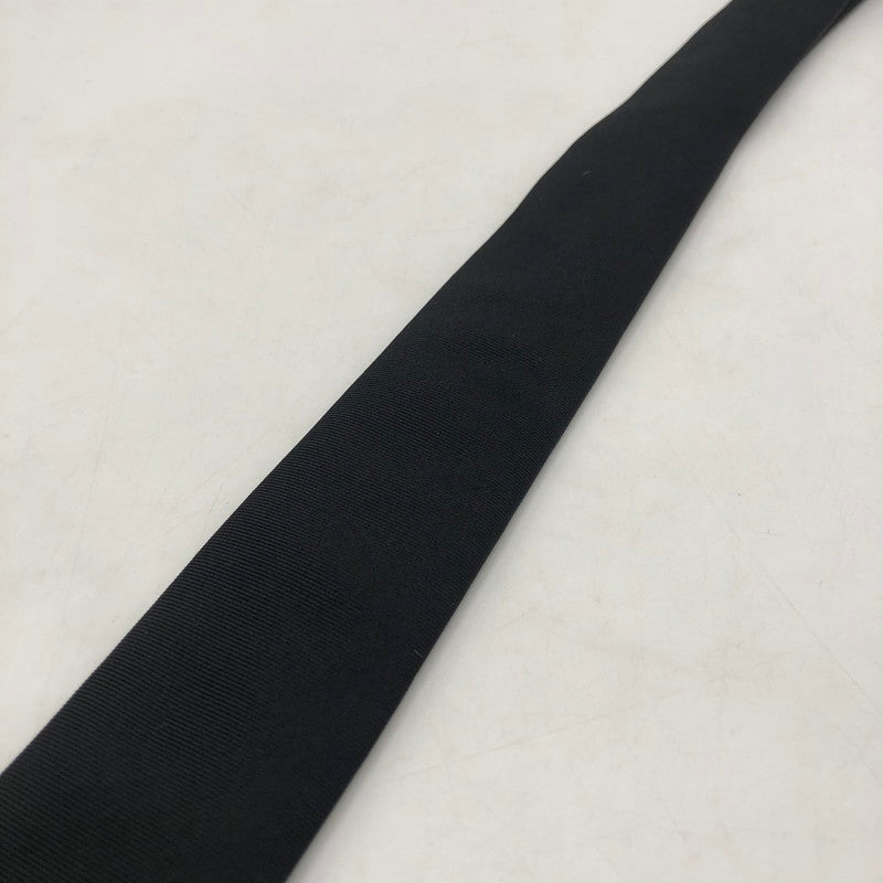 【中古品】【メンズ】 ディオール ロゴ シルク ネクタイ 183-260209-ks-03-tei カラー:ブラック 万代Net店