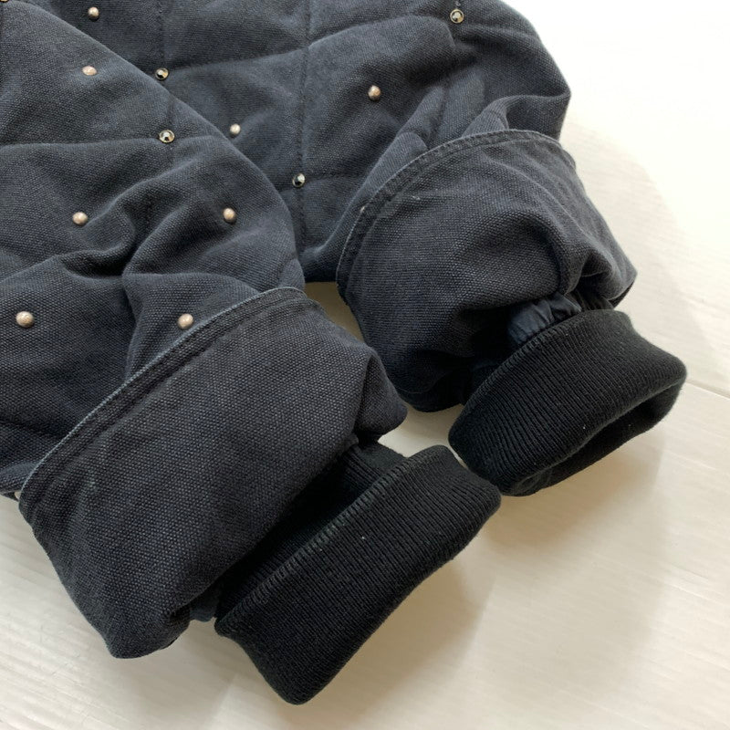【中古品】【メンズ】 Supreme シュプリーム × B.B.SIMON ビービーサイモン 別注 コラボ QUILTED WORK JACKET キルティング ワークジャケット 149-260212-ko-37-fuzh サイズ:XL カラー:ブラック 万代Net店