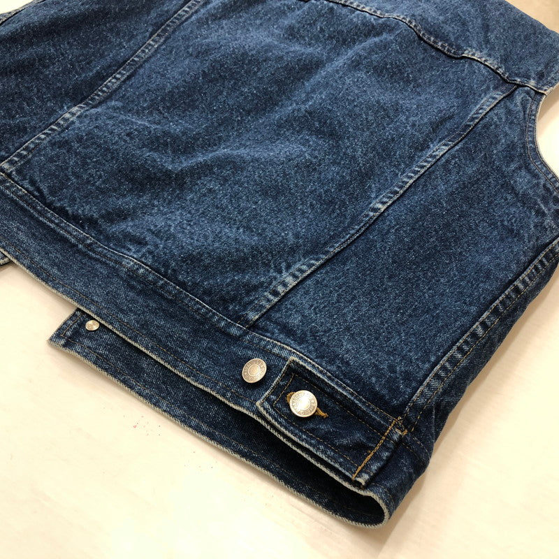 【中古品】【メンズ】 ギャップ 90's DENIM VEST 90年代 デニム ベスト ライトアウター 147-260218-ks-15-tei サイズ:M カラー:インディゴ 万代Net店