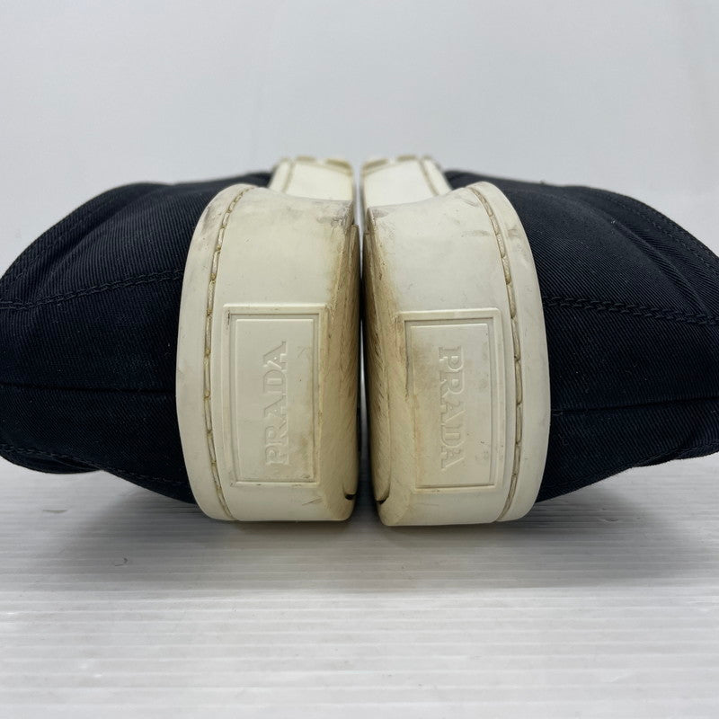 【中古品】【メンズ】 PRADA プラダ SLIPON 2DG113 スリッポン 靴 シューズ スニーカー 183-260302-yo-09-tei サイズ:8 カラー:ブラック 万代Net店