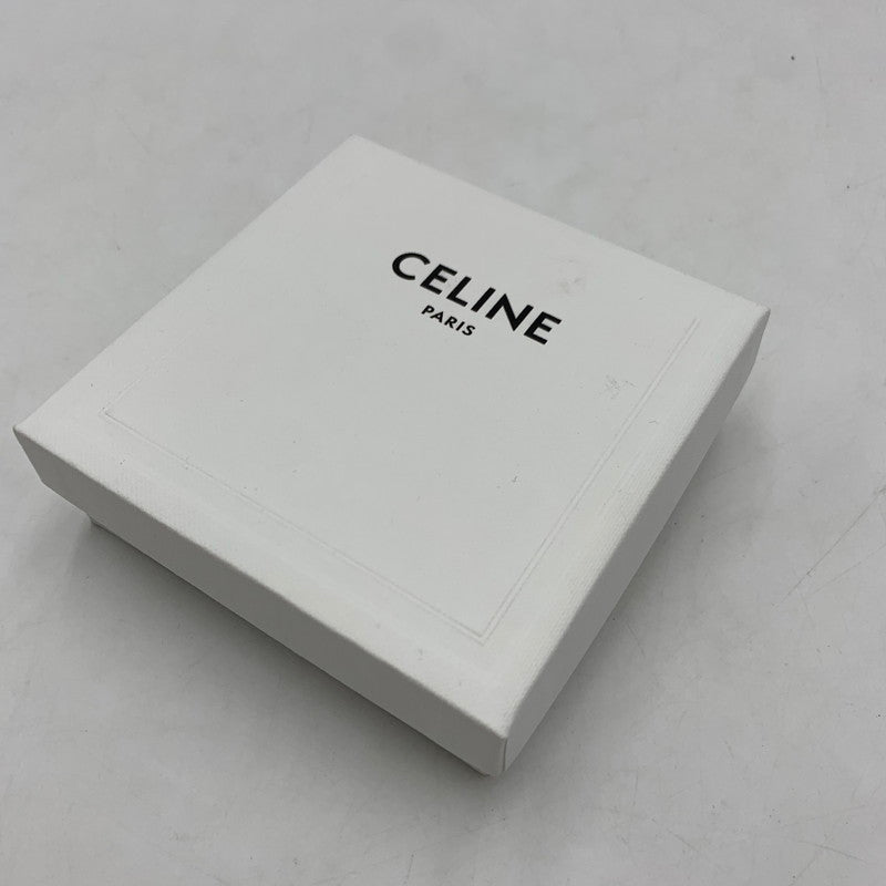 【中古品】【メンズ】 CELINE セリーヌ LEATHER MONEY CLIP レザー マネー クリップ アクセサリー 183-260310-ko-17-tei カラー:ブラウン 万代Net店