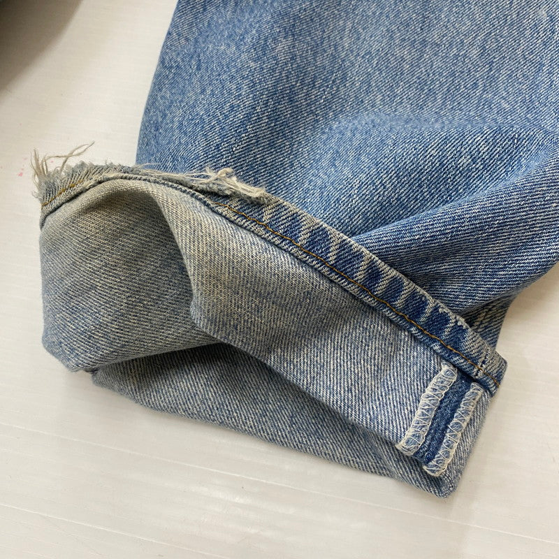 【現状渡し品】【メンズ】 リーバイス 90's STRAIGHT DENIM PANTS 501-0000 90年代 ストレート デニムパンツ ボトムス ジーンズ ボタン裏刻印552 USA製 156-260316-ks-08-tei サイズ:W32L34 カラー:インディゴ 万代Net店