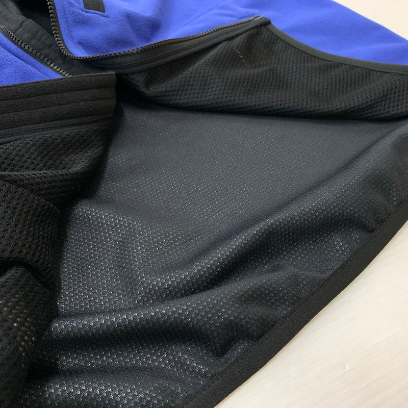 【中古品】【メンズ】 STUSSY ステューシー × MOUNTAIN HARD WEAR マウンテンハードウェア 別注 コラボ WINDSTOPPER VEST ウィンドストッパー ベスト ライトアウター 142-260313-ko-05-fuz サイズ:M カラー:ブルー 万代Net店