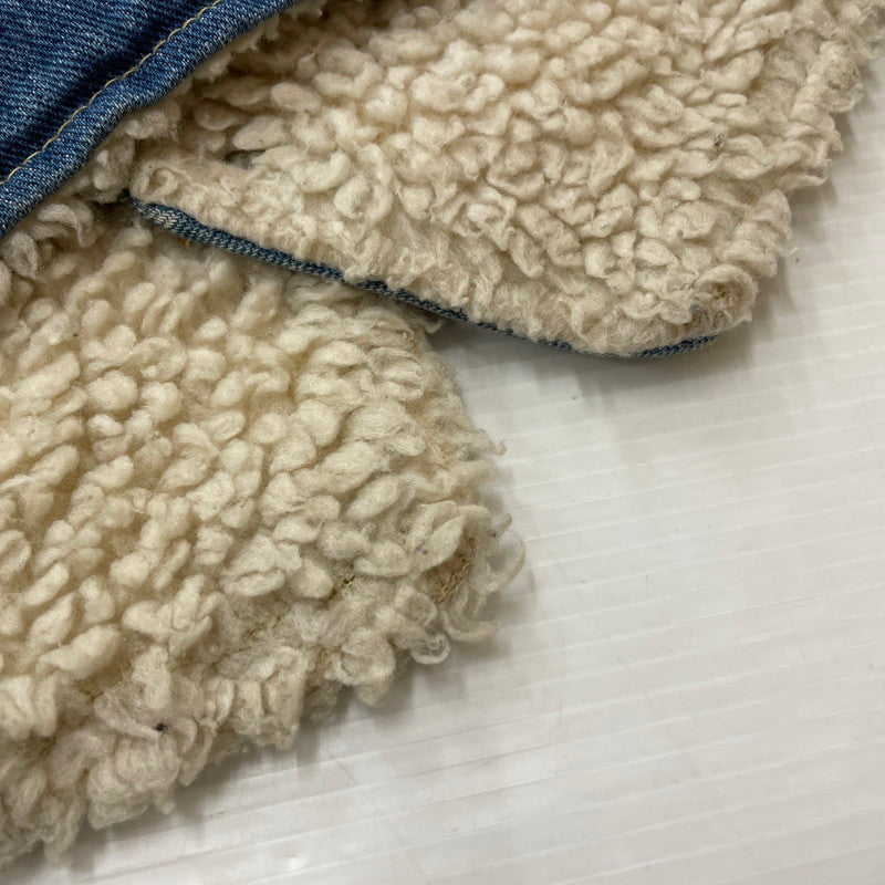 【中古品】【メンズ】 Lee リー 70~80's STORM RIDER DENIM BOA VEST 222-0449 VINTAGE 70^80年代 ストームライダー デニム ボア ベスト ライトアウター ヴィンテージ 145-260317-yo-17-tei サイズ:MR カラー:インディゴ 万代Net店