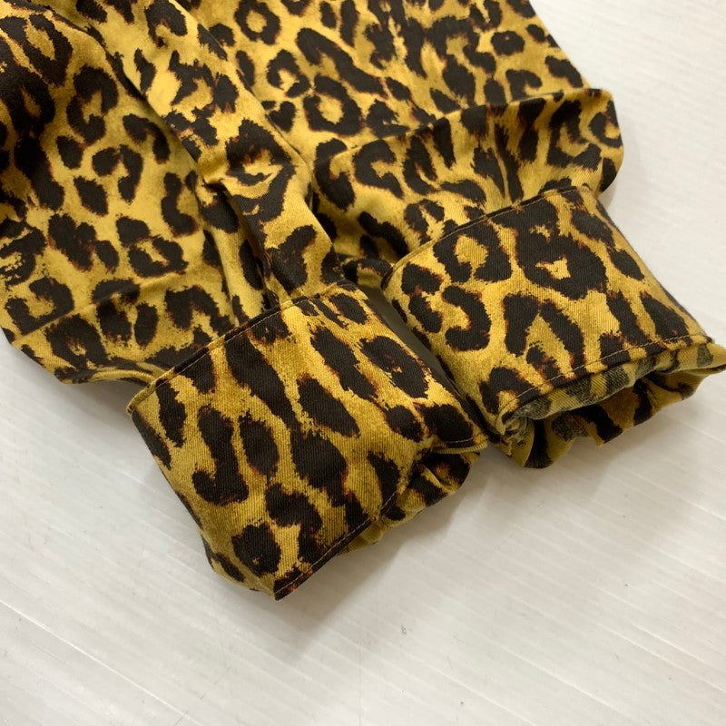 【中古品】【メンズ】 SKULL LEOPRD L/S SHIRT 02181AH01 スカル レオパード ロングスリーブシャツ トップス 長袖シャツ 140-260316-ko-10-fuzh サイズ:S カラー:総柄 万代Net店