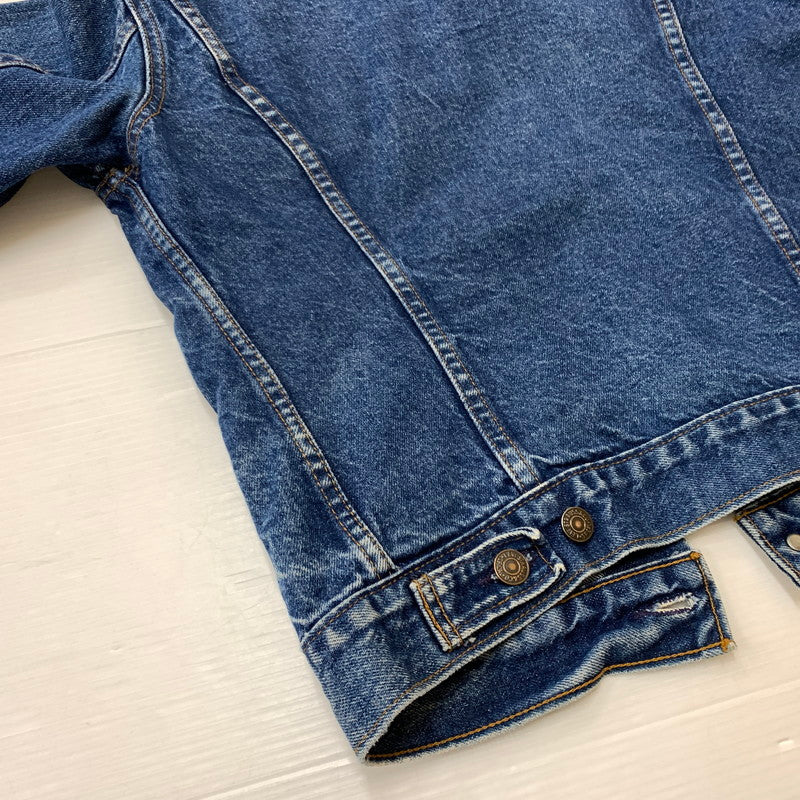 【現状渡し品】【メンズ】 DENIM JACKET 70505-0216 デニムジャケット アウター Gジャン 145-260316-ko-05-fuzh サイズ:36 カラー:インディゴ 万代Net店