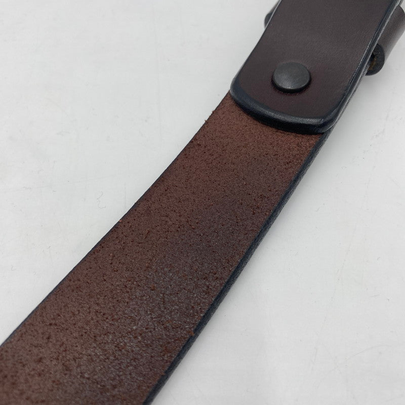 【現状渡し品】【メンズ】 TORY LEATHER トリー レザー STRAP BELT 2146 ストラップベルト 服飾雑貨 USA製 203-260406-ks-07-tei カラー:ブラウン 万代Net店
