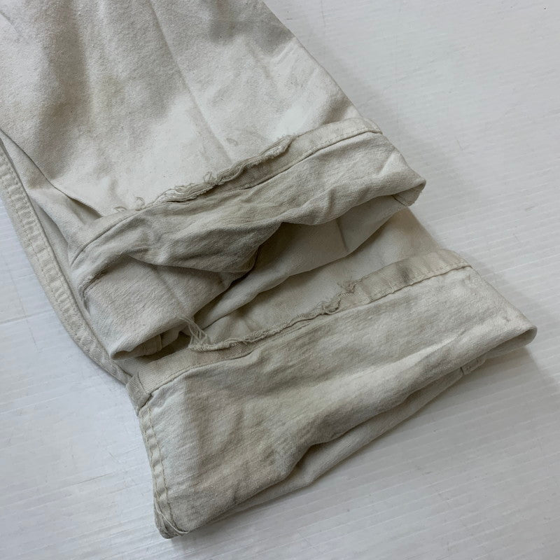 【現状渡し品】【メンズ】 Carter's カーターズ PAINTER PANTS MADE IN USA ペインターパンツ ボトムス USA製 42TALON 列車タグ 156-260321-ko-07-tei サイズ:34 カラー:ホワイト 万代Net店