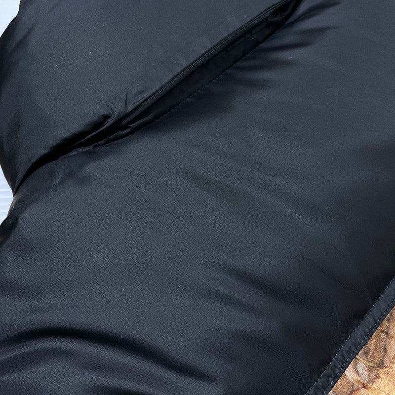 【中古品】【メンズ】 Supreme シュプリーム × THE NORTH FACE ザ・ノースフェイス 別注 コラボ 16AW LEAVES NUPTSE JACKET ND51602I リーブス ヌプシ ジャケット アウター ダウンジャケット 149-260404-yo-19-tei サイズ:S カラー:柄 万代Net店