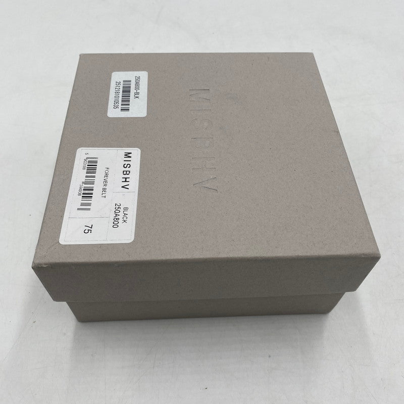 【中古品】【レディース】 MISBHV ミスビヘイブ FOREVER BELT 250A800 フォーエバー ベルト 服飾雑貨 205-260406-ks-01-tei カラー:ブラック 万代Net店