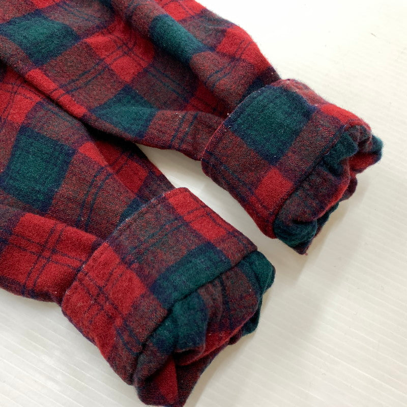 【中古品】【メンズ】 PENDLETON ペンドルトン 70's WOOL SHIRT VINTAGE 70年代 ウールシャツ トップス ネルシャツ ヴィンテージ 145-260402-ko-03-tei サイズ:M カラー:レッド 万代Net店