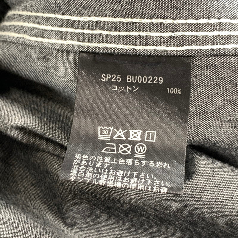 【中古品】【メンズ】 HUF WORK SHIRT ハフ ワークシャツ 長袖シャツ ブランド 古着 トップス 142-260627-gm-20-fuz サイズ:S カラー:グレー 万代Net店