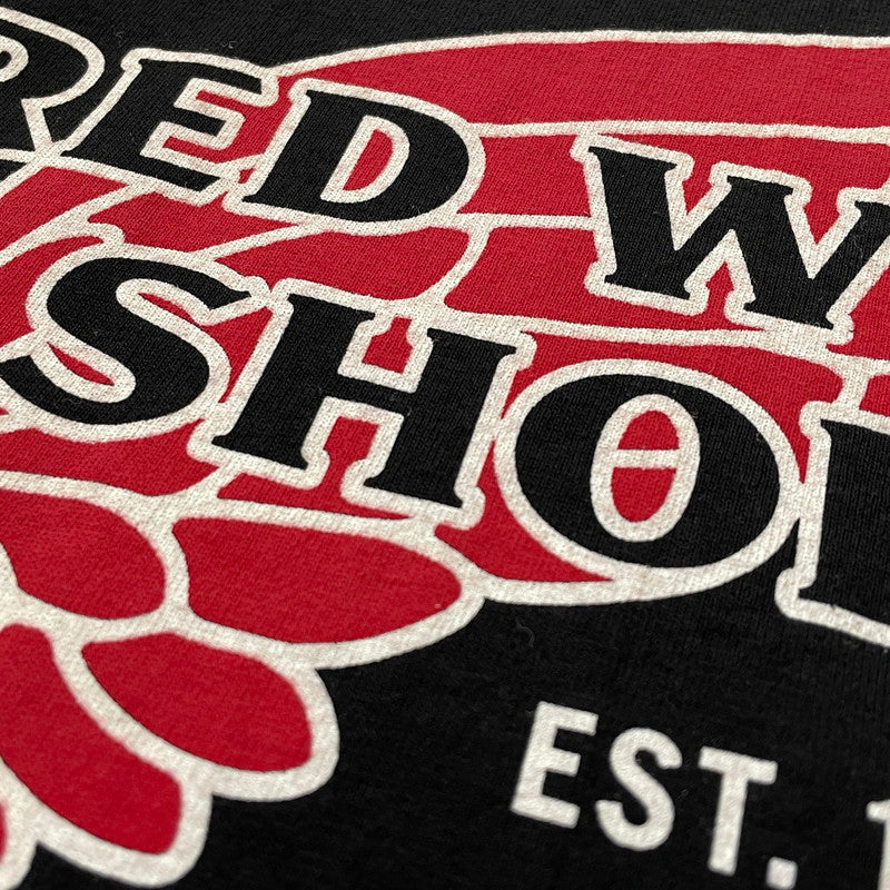 【中古品】【メンズ】 REDWING レッドウィング LOGO TEE ロゴ Tシャツ 半袖 トップス 145-260731-sa-06-tei サイズ:L カラー:ブラック 万代Net店