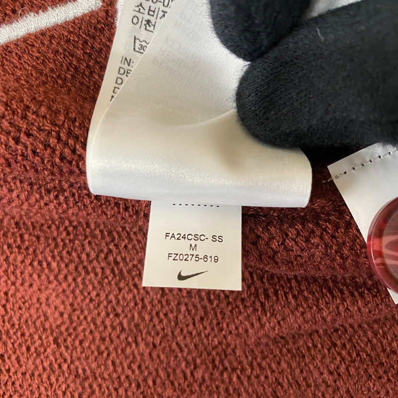 【中古品】【レディース】 × YOON ユーン 別注 コラボ 25SS CARDIGAN FZ0274-619 カーディガン 長袖 トップス 170-260420-KS-20-tei サイズ:M カラー:ボルドー 万代Net店