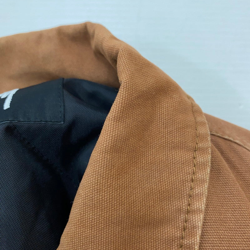 【中古品】【メンズ】 ステューシー QUILTED CHORE COAT 115475 キルティング チョアコート アウター ジャケット 142-260422-ks-06-tei サイズ:XL/※変色、汚れ、使用感有 カラー:ブラウン 万代Net店