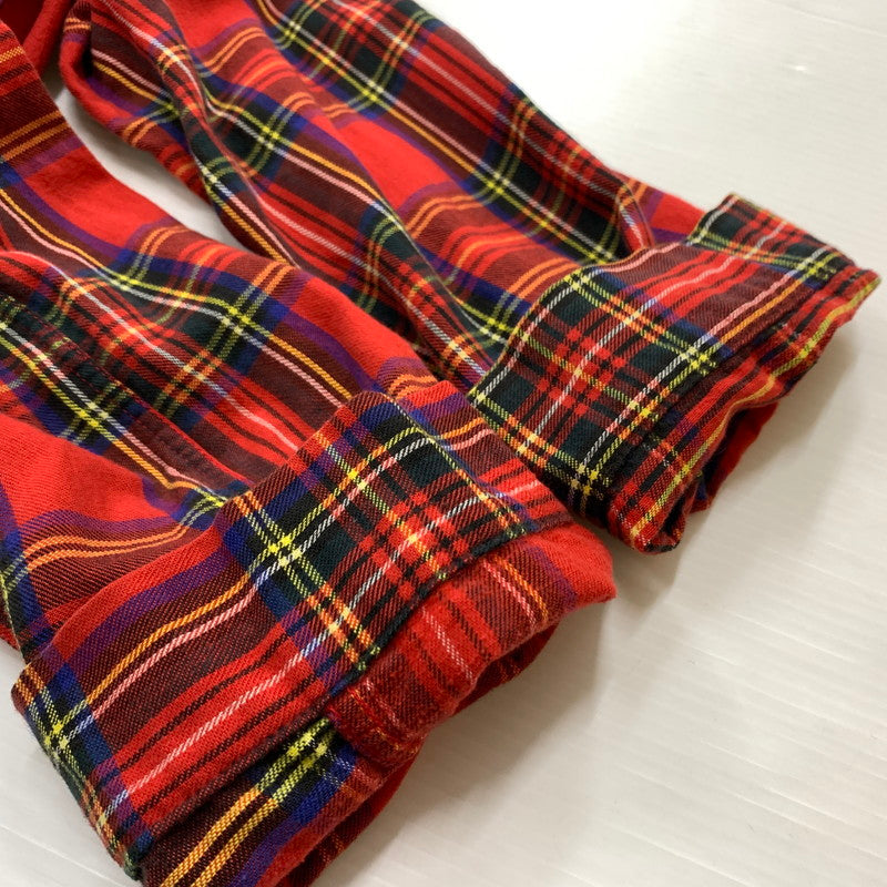 【現状渡し品】【メンズ】 L.L.BEAN エルエルビーン 80's FLANNEL SHIRT VINTAGE 80年代 フランネル シャツ トップス ネルシャツ ヴィンテージ 144-260423-ko-07-tei サイズ:不明 カラー:レッド 万代Net店