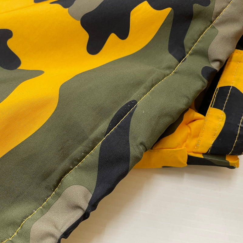 【中古品】【メンズ】 Supreme シュプリーム 17AW HOODED LOGO HALF ZIP PULLOVER フーデッド ロゴ ハーフジップ プルオーバー ジャケット アウター 149-260502-yo-01-tei サイズ:S カラー:カモ柄 万代Net店