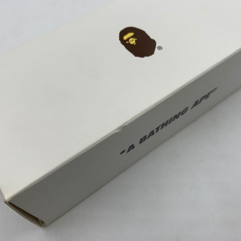 【中古品】【メンズ】 A BATHING APE アベイシングエイプ SUNGLASSES BS13018 サングラス アイウェア アクセサリー 202-260503-ko-02-tei サイズ:58/19 145 カラー:クリアブラック 万代Net店
