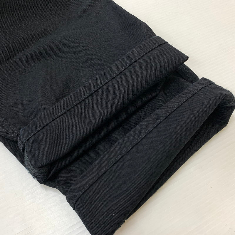【中古品】【メンズ】 Carhartt WIP カーハートワークインプログレス DOUBLE KNEE PANT I031501 ダブルニー パンツ ボトムス ワークパンツ 156-260429-ko-20-tei サイズ:32 カラー:ブラック 万代Net店