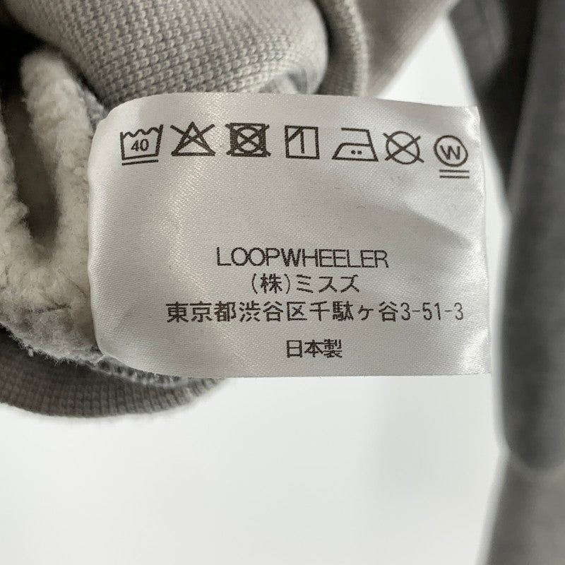 【中古品】【メンズ】 LOOPWHEELER ループウィラー 100年起毛 SWEATSHIRT スウェットシャツ トレーナー 140-260730-ny-09-fuzh サイズ:L カラー:グレー 万代Net店