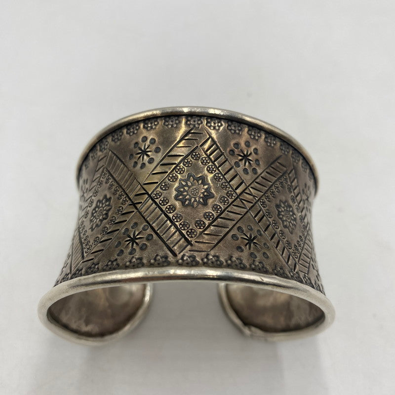 【中古品】【メンズ】 HILL TRIBE 山岳民族 SILVER BANGLE シルバーバングル アクセサリー 服飾雑貨 191-260511-ks-07-tei カラー:シルバー 万代Net店
