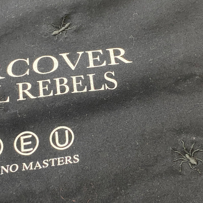 【中古品】【メンズ】 UNDERCOVER アンダーカバー 24SS TEE UC FOR ALL REBELS BUG_EM Tシャツ 半袖 トップス 140-260508-ks-11-tei サイズ:4 カラー:ブラック 万代Net店