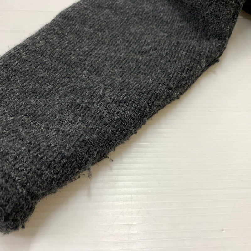 【中古品】【メンズ】 JACKMAN ジャックマン WOOL HIMO POLO JM7382 ウール ヒモ ポロ ニット トップス ハーフボタン 145-260510-ko-16-tei サイズ:L カラー:ブラック系 万代Net店
