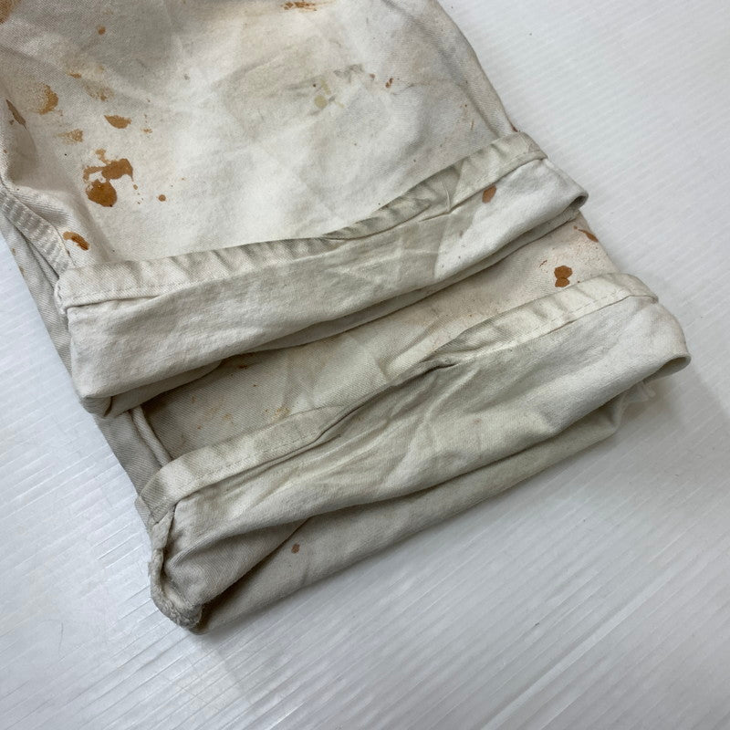 【現状渡し品】【メンズ】 DICKIES ディッキーズ × SHERWIN WILLIAMS シャーウィンウィリアムズ 別注 コラボ PAINT PROCESSING PAINTER PANTS ペイント プロセッシング ペインター パンツ ボトムス 加工パンツ 156-260510-ko-28-tei サイズ:36 カラー:ホワイト 万代Net店