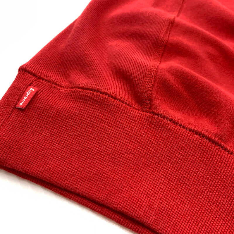 【中古品】【メンズ】 SUPREME シュプリーム GHOSTFACE ARC HOODED SWEATSHIRT ゴーストフェイス フーディ スウェットシャツ トップス プルオーバーパーカー 149-260513-ko-01-fuzh サイズ:L カラー:レッド 万代Net店