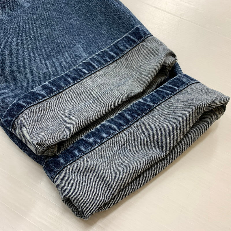 【中古品】【メンズ】 SUPREME シュプリーム × MARTINE ROSE マーティン・ローズ 別注 コラボ DENIM CARGO PANT デニム カーゴ パンツ ボトムス ジーンズ 149-260513-ko-24-fuzh サイズ:34 カラー:インディゴ 万代Net店