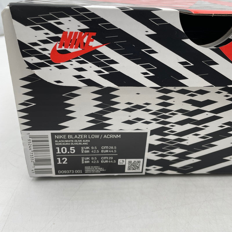 【中古美品】【メンズ】 NIKE×ACRONYM DO9373-001 BLAZER LOW "ACRONYM" ナイキ ブレイザー ロー "アクロニウム" 箱付き スニーカー 靴 160-260706-nm-02-teih サイズ:28.5cm 万代Net店