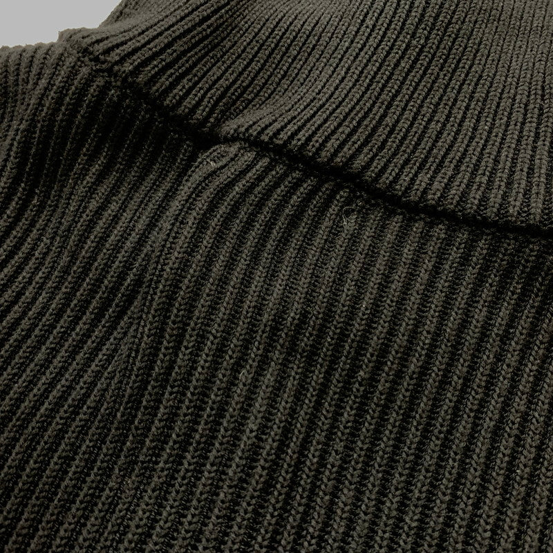 【現状渡し品】【メンズ】 ZARA ザラ DRIVERS KNIT ドライバーズ ニット トップス 長袖 147-260715-sa-06-tei サイズ:L カラー:ブラック 万代Net店