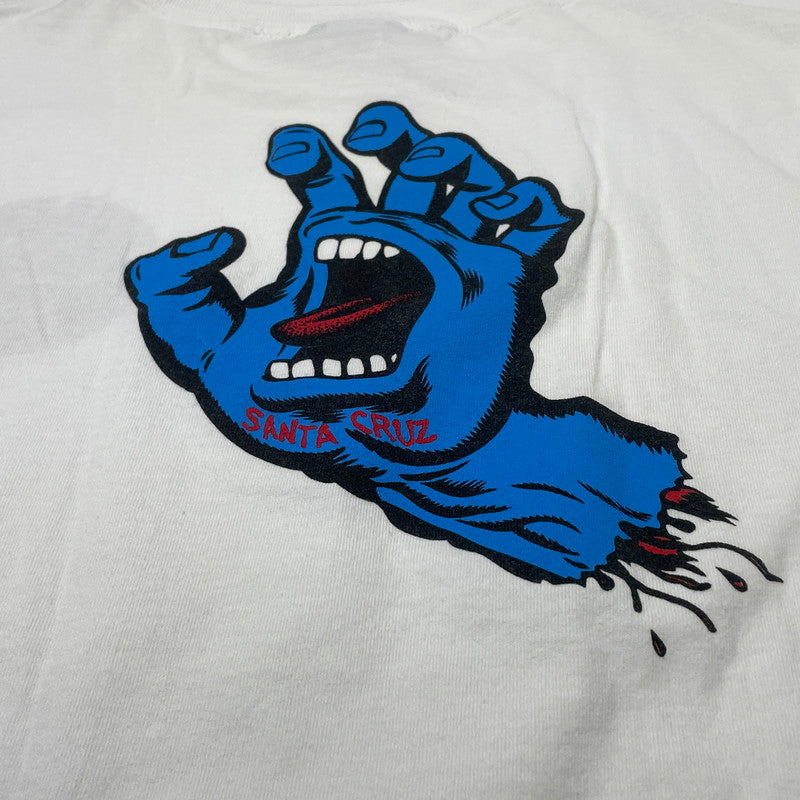 【中古品】【メンズ】 NHS エヌ エイチ エス SPEED WHEELS SANTA CRUZ スピードウィールズ サンタクルーズ 半袖 トップス Tシャツ 148-260617-sa-07-tei サイズ:S カラー:ホワイト 万代Net店