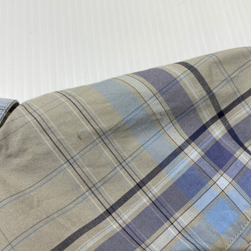 【中古品】【メンズ】 KRIS VAN ASSCHE クリス ヴァン アッシュ S/S SHIRT ショートスリーブ シャツ 半袖 トップス 141-260723-sa-12-tei サイズ:46 カラー:チェック 万代Net店