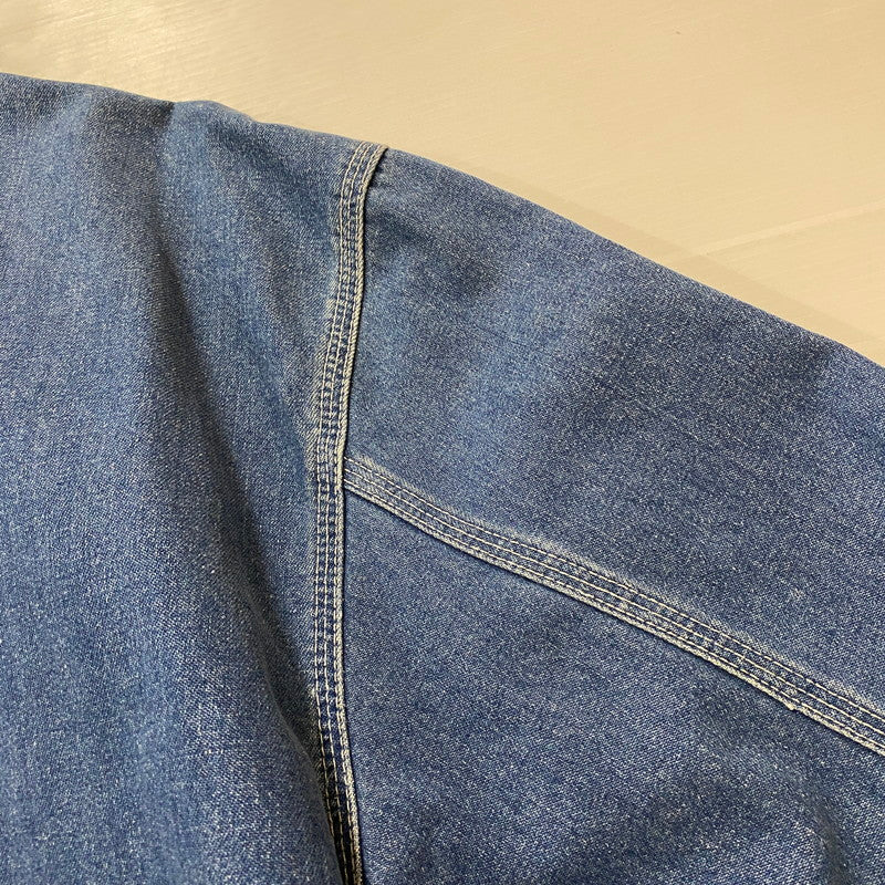【中古品】【メンズ】 Carhartt WIP カーハート ワークインプログレス DENIM DETROIT JACKET IO24846 デニム デトロイトジャケット アウター デニムジャケット Gジャン 145-260518-ks-16-tei サイズ:XXL カラー:デニム 万代Net店