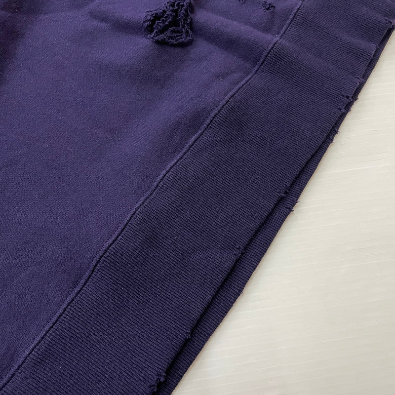 【中古品】【メンズ】 NEEDLES ニードルス DECONSTRUCTED SWEAT SHIRT COTTON FRENCH RW336 デコンストラクト スウェット シャツ コットンフレンチ 長袖 トップス 140-260531-yo-12-tei サイズ:M カラー:パープル 万代Net店