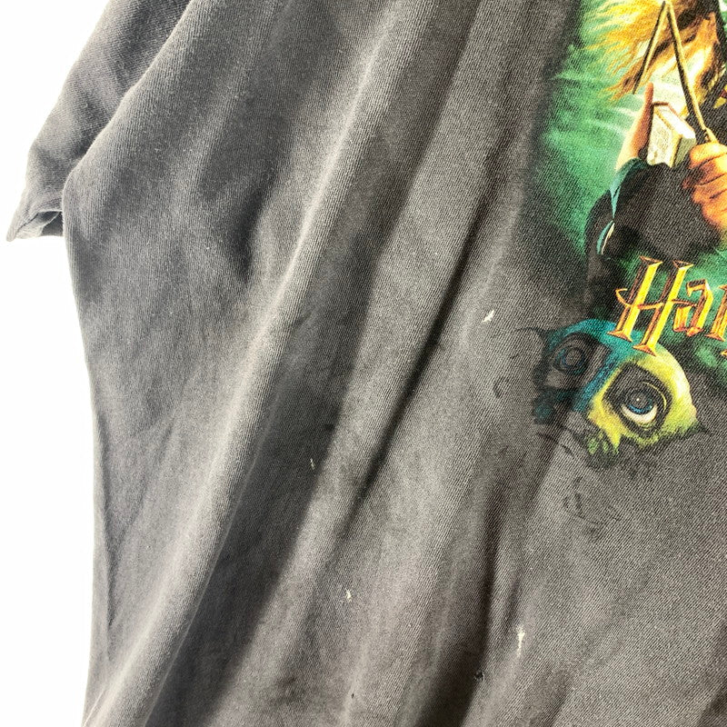 【中古品】【メンズ】 SAINT MICHAEL×HARRY POTTER セントマイケル ハリーポッター Tシャツ SM-HR1-0000-C46 CHAMBER OF SCRT HP SS TEE ブラック/サイズXXL ※タグ付き 142-260916-io-02-fuzh カラー:ブラック 万代Net店