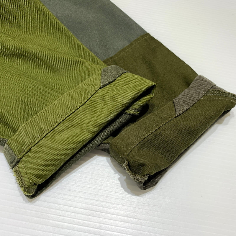 【中古品】【メンズ】 Johnbull ジョンブル PATCHWORK JACKET X2021 パッチワークジャケット ライトアウター リメイク 140-260720-ko-19-tei サイズ:F カラー:カーキ 万代Net店