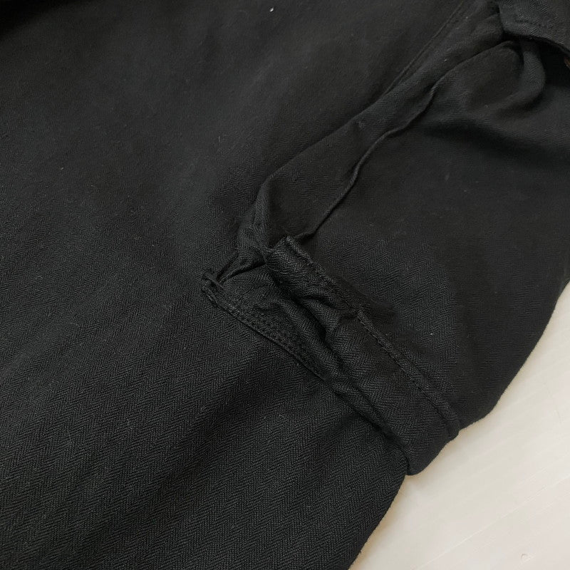 【中古品】【メンズ】 FRENCH ARMY フランス軍 M47 CARGOPANTS カーゴパンツ ボトムス 後期 後染め 156-260530-yo-13-tei サイズ:不明 カラー:ブラック 万代Net店