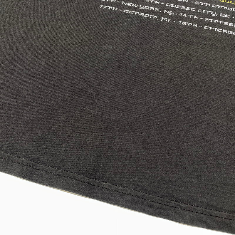 【現状渡し品】【メンズ】 HANES IRON MADEN ヘインズ アイアン メイデン THE FINAL WORLD TOUR 2010 TEE ザ ファイナル フロンティア ワールド ツアー 半袖 トップス 145-260805-sa-05-tei サイズ:2XL カラー:ブラック 万代Net店
