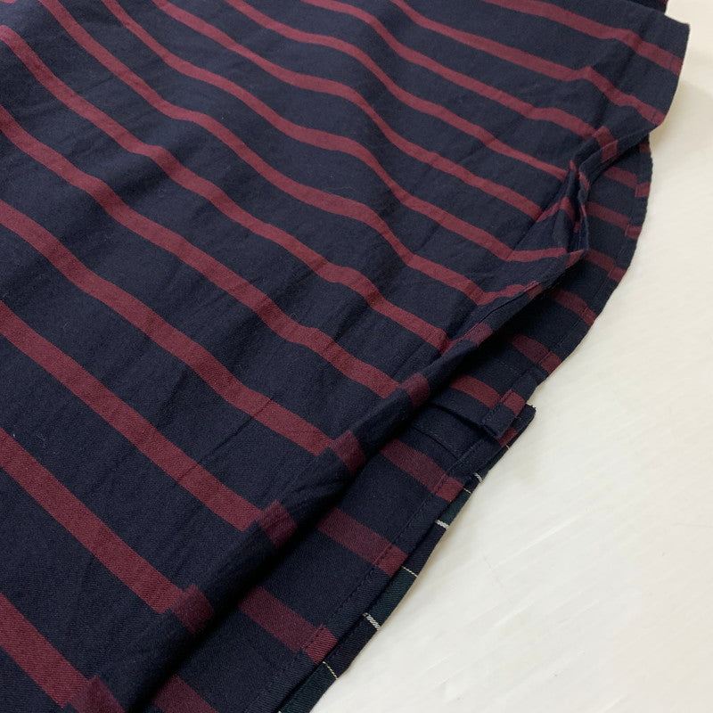 【中古品】【メンズ】 Vivienne Westwood MAN ヴィヴィアンウエストウッドマン STRIPED PETER PAN SHIRT 209045 7258 ストライプ ピーターパンシャツ 長袖 トップス 141-260602-ko-03-tei サイズ:不明 カラー:ストライプ 万代Net店