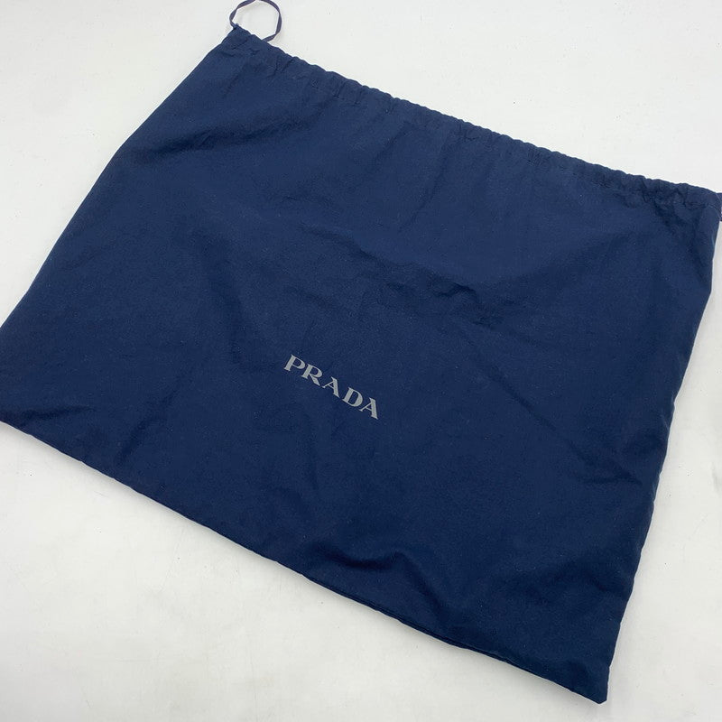 【中古品】【メンズ】 PRADA プラダ RE-NYLON BUCKET HAT P101 2021 29091 ナイロン トライアングルタグ バケットハット 帽子 185-260606-ko-09-tei サイズ:L カラー:ブラック 万代Net店