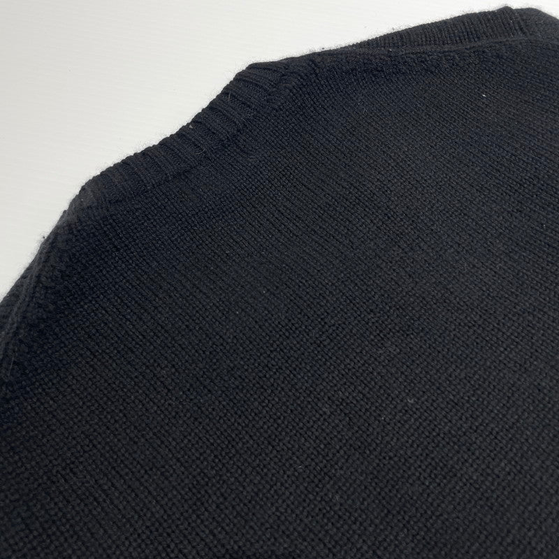 【中古品】【メンズ】 POLO RALPH LAUREN ポロ・ラルフローレン BLACK SWEATER WITH POLO BEAR ブラック セーター ウィズ ポロベア 長袖 トップス ニット 147-260609-yo-09-tei サイズ:XL カラー:ブラック 万代Net店