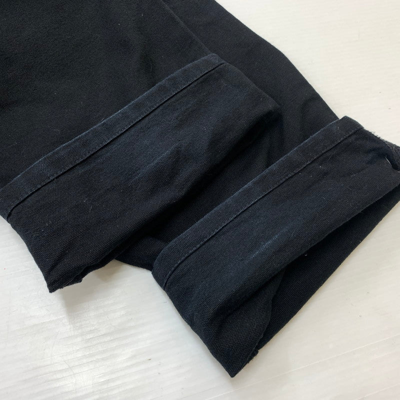 【中古品】【メンズ】 Carhartt WIP カーハート ワークインプログレス DOUBLEKNEE PANT I031501 ダブルニーパンツ ボトムス ワークパンツ 156-260607-ko-14-tei サイズ:32 カラー:ブラック 万代Net店